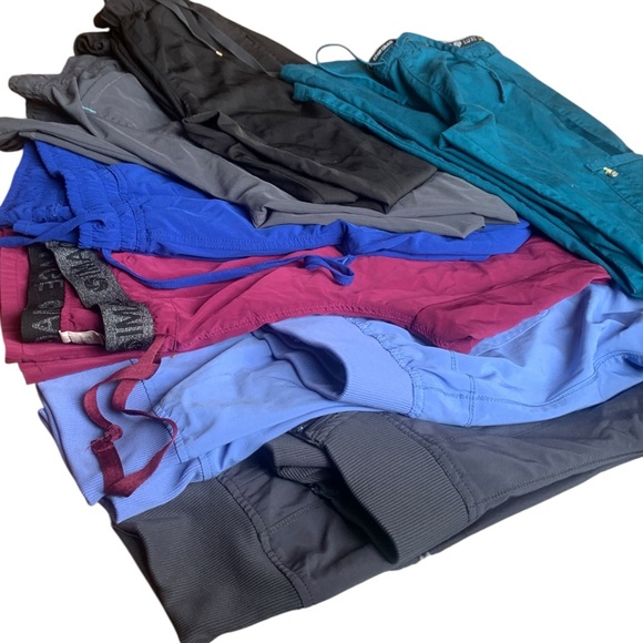 Scrub Sets Bundle - 
Tops: XXS (3) XS (4) and (1) S
Bottoms: (6) Small - Picture 3 of 8